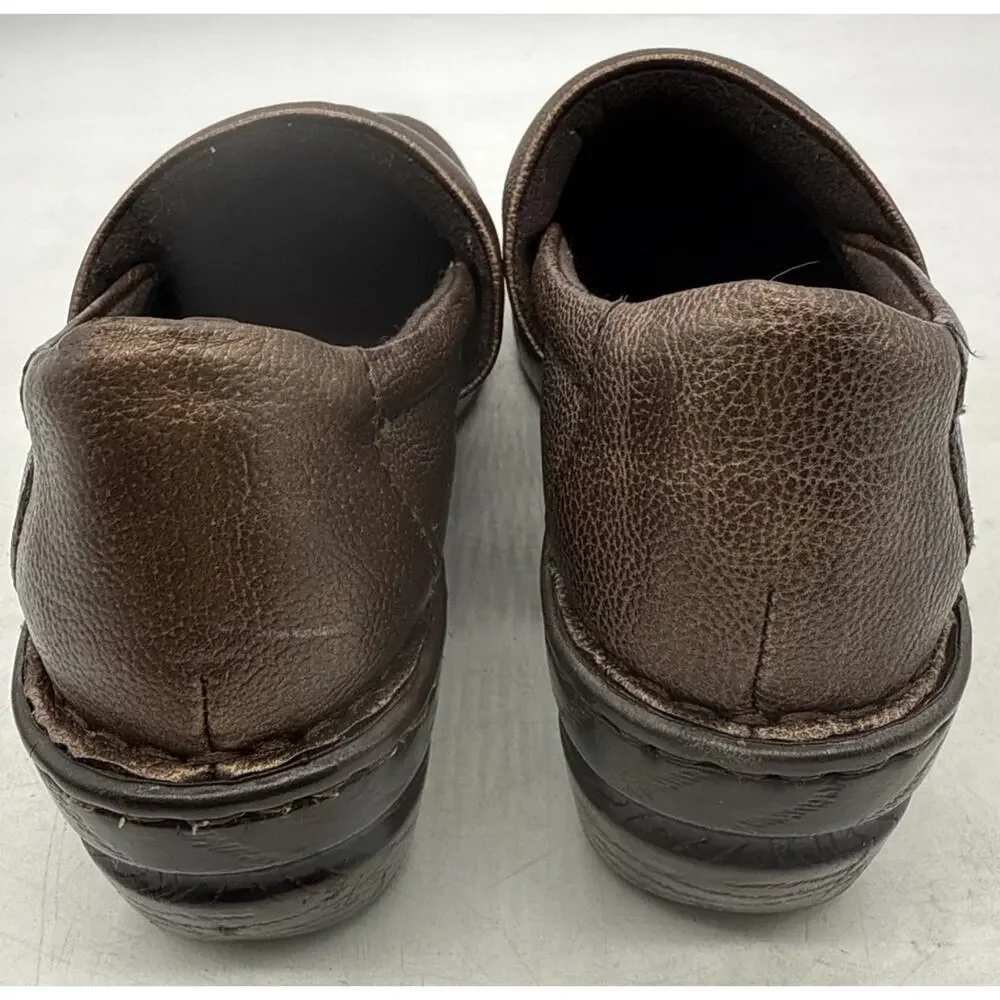 BOC‎ Women's Clog Peggy Slip On Shoe Size 8 Gold Metallic